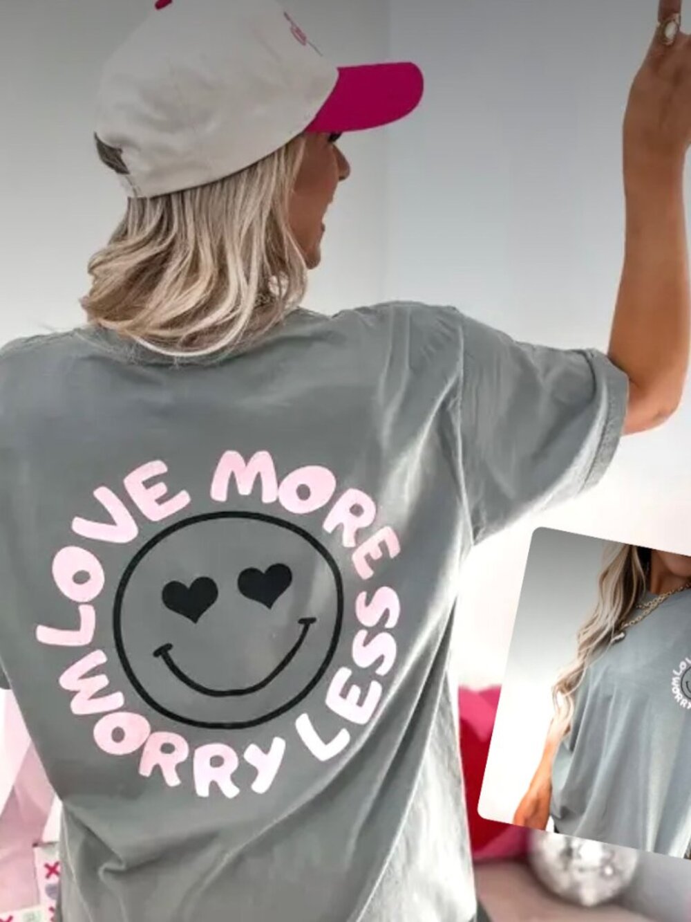 Love More Worry Less Tee